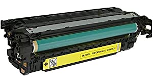 CIG Remanufactured Extended Yield Yellow Toner Cartridge for Color LJ M551, Enterprise 500 MFP M570, M575 (Alternative for HP CE402A, 507A) (10,500 Yield)