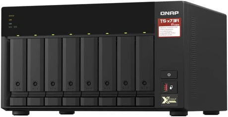 QNAP TS-873A-8G 8 Bay High-Performance NAS with 2 x 2.5GbE Ports and Two PCIe Gen3 Slots 8-bay NAS