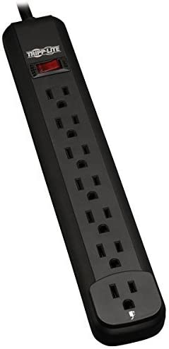 Tripp LITE - Power IT 7-Outlet Power Strip, 25 ft. Cord, Black Housing