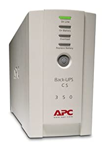 APC BK350EI Back-UPS CS 350 (230 Volts Only) (Discontinued by Manufacturer)