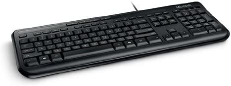 Microsoft Wired Keyboard, Black (ANB-00003)