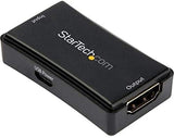 StarTech.com 45ft / 14m HDMI Signal Booster - 4K 60Hz - USB Powered - HDMI Inline Repeater &amp; Amplifier - 7.1 Audio Support (HDBOOST4K2)