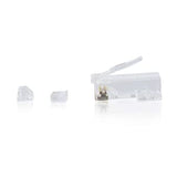 C2g/ cables to go C2G/Cables to Go 00889 RJ45 Cat6 Modular Plug for Round Solid/Stranded Cable Multipack (50 Pack)