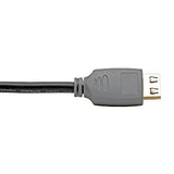 Tripp Lite High Speed 4K HDMI 2.0a Cable with Gripping Connectors (M/M), Black, 10 ft. (P568-010-2A)