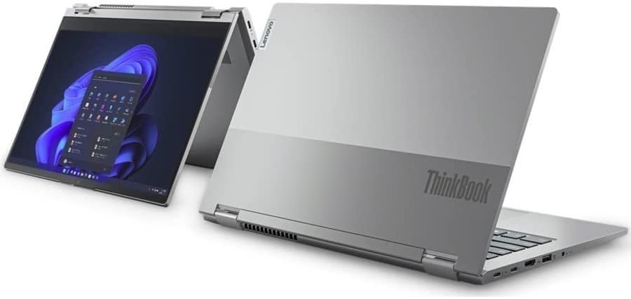 Lenovo ThinkBook 14s Yoga G2 IAP 21DM003NUS 14" Touchscreen Notebook - Full HD - 1920 x 1080 - Intel Core i7 12th Gen i7-1255U Deca-core (10 Core) - 16 GB Total RAM - 8 GB On-Board Memory - 512 GB