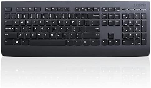 Lenovo This Sleek and Stylish Full-Size Keyboard and Mouse Combo Offers Exceptional Qua