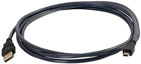 C2g/ cables to go C2G USB Cable, Mini USB Cable, USB 2.0 Cable, USB A to B Cable, 16.4 Feet (5 Meters), Black, Cables to Go 29653 Black 16.4 Feet Ultima USB A to Mini B Male