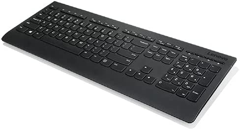 Lenovo This Sleek and Stylish Full-Size Keyboard and Mouse Combo Offers Exceptional Qua