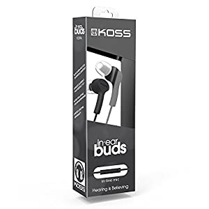 Koss KEB9IK Wired Earphones, Black