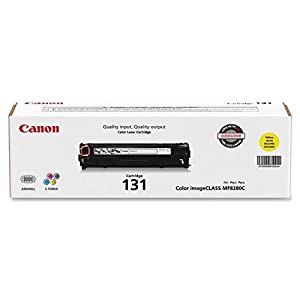 Canon Genuine Toner Cartridge 131, Yellow