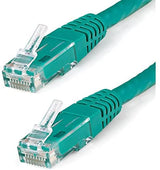 StarTech.com 5ft CAT6 Ethernet Cable - Green CAT 6 Gigabit Ethernet Wire -650MHz 100W PoE++ RJ45 UTP Molded Category 6 Network/Patch Cord w/Strain Relief/Fluke Tested UL/TIA Certified (C6PATCH5GN) Green 5 ft / 1.5 m 1 Pack