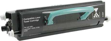 Clover imaging group Clover Remanufactured Toner Cartridge Replacement for Lexmark E250/E252/E350/E352 | Black Black 3,500
