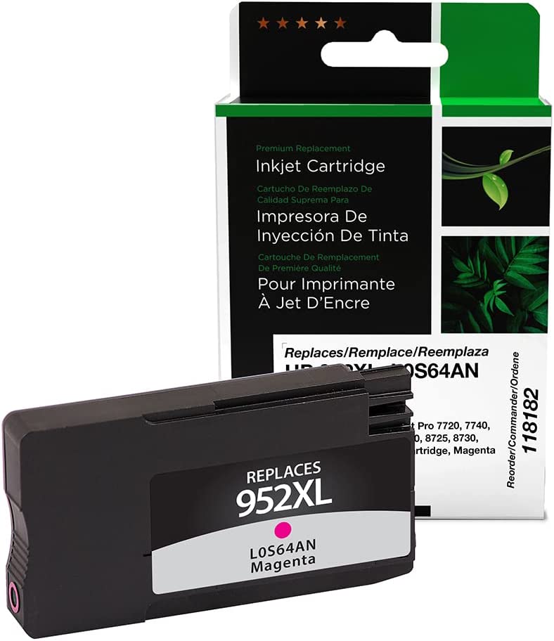 Clover imaging group Clover Remanufactured High Yield Magenta Ink Cartridge for HP L0S64AN HP 952XL