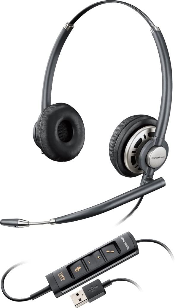 Plantronics 203478-01 Corded Headset with USB Connection