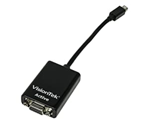 VisionTek Mini DisplayPort to VGA Active Adapter (M/F) - 900343