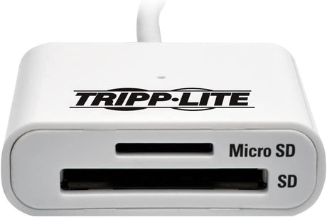 Tripp Lite USB 3.0 SuperSpeed SD/Micro SD Memory Card Media Reader w/Built in Cable 6-in. (U352-06N-SD) SDXC/SDHC 6-in.