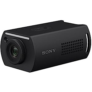 Sony SRG-XP1 Compact 4K 60p POV Remote Camera with Wide Angle Lens, Black