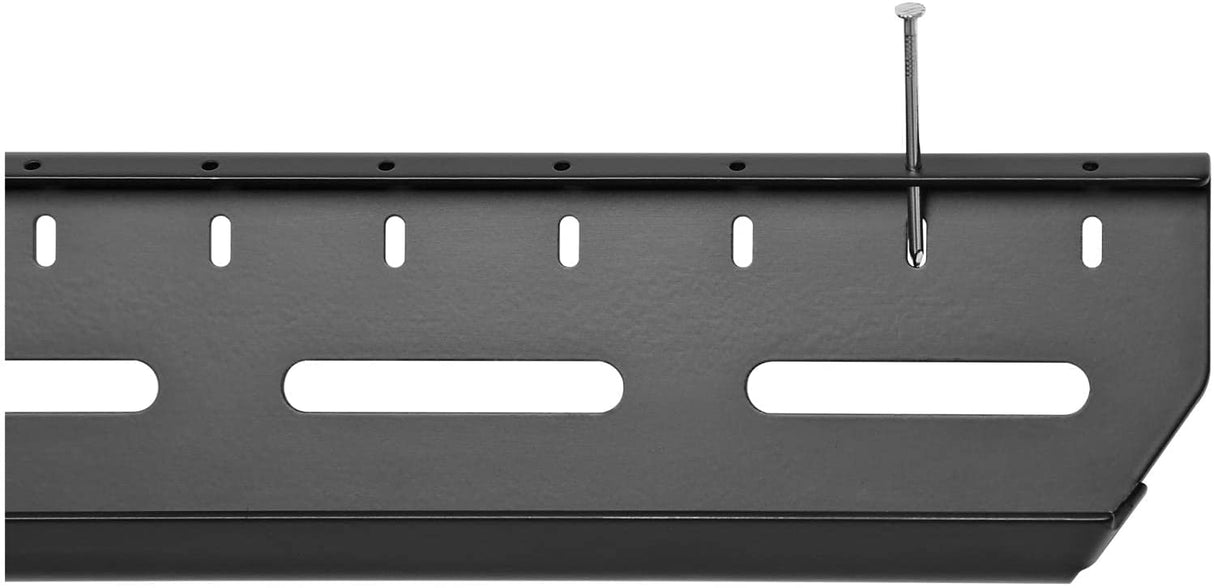 StarTech.com No-Stud TV Wall Mount - Low Profile Heavy Duty VESA TV Wall Mount for up to 80 inch Display (110lb/50kg) - Universal Television Wall Mount - Studless Tilting Flat Screen Mount (FPWHANGER)