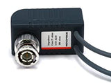 Monoprice 106879 1 Channel Passive CCTV BALUN - Video/Audio/Power Over Cat5 (Black)