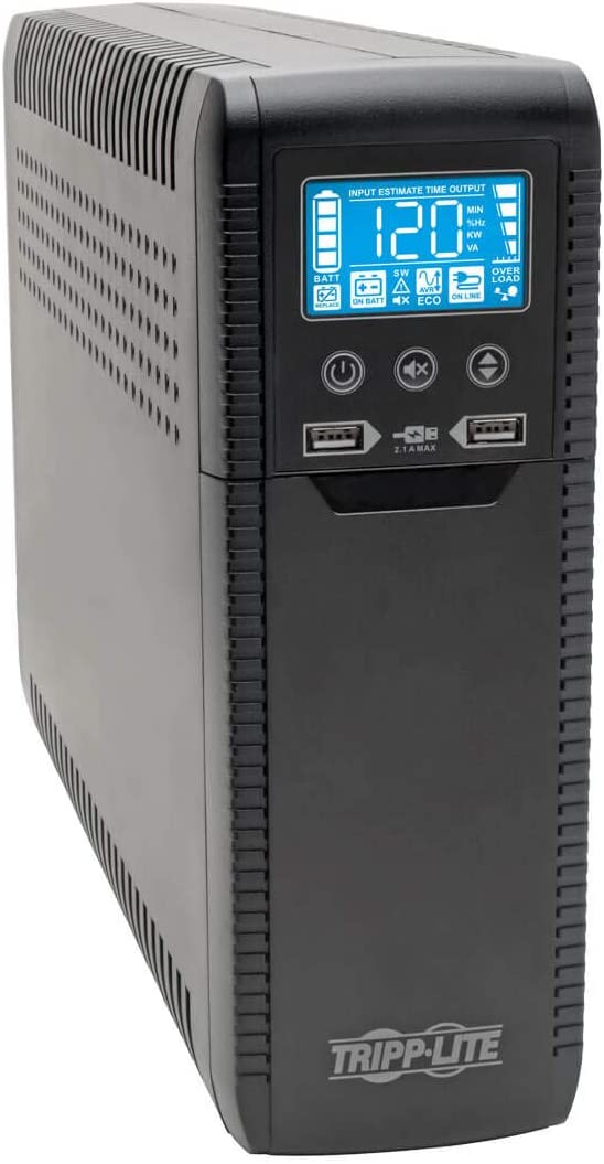 Tripp Lite 1300VA 720W ECO-Friendly UPS Battery Backup, AVR