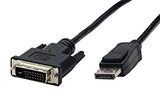VisionTek DVI to DisplayPort Active Cable (M/M) - 5 Feet, for Lenovo, Dell, HP, Desktop Graphics &amp; More (900823)