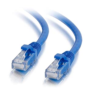 C2g/ cables to go C2G 00703 Cat6a Cable - Snagless Unshielded Ethernet Network Patch Cable, Blue (25 Feet, 7.62 Meters) 25ft UTP Blue