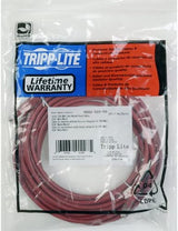 Tripp Lite Cat5e 350MHz Molded Patch Cable (RJ45 M/M) - Red, 3-ft.(N002-003-RD) 3 feet Red
