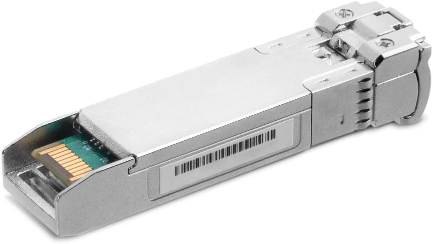 TP-Link TL-SM5110-LR | 10G-LR SFP+ LC Transceiver, Single-Mode SFP Module| Plug and Play | LC Duplex Interface | Hot Pluggable | Up to 10km Distance | Support SFP+MSA &amp; DDM