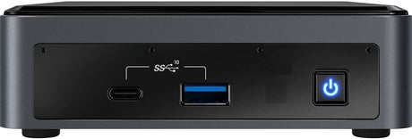 Intel NUC Kit NUC10I3FNK Business Mini Desktop Black (Intel i3-10110U 2-Core, 32GB RAM, 512GB m.2 SATA SSD, Intel UHD, WiFi, Bluetooth, 1xHDMI, SD Card, Win 10 Pro) 32GB RAM|512GB SSD|Win10Pro