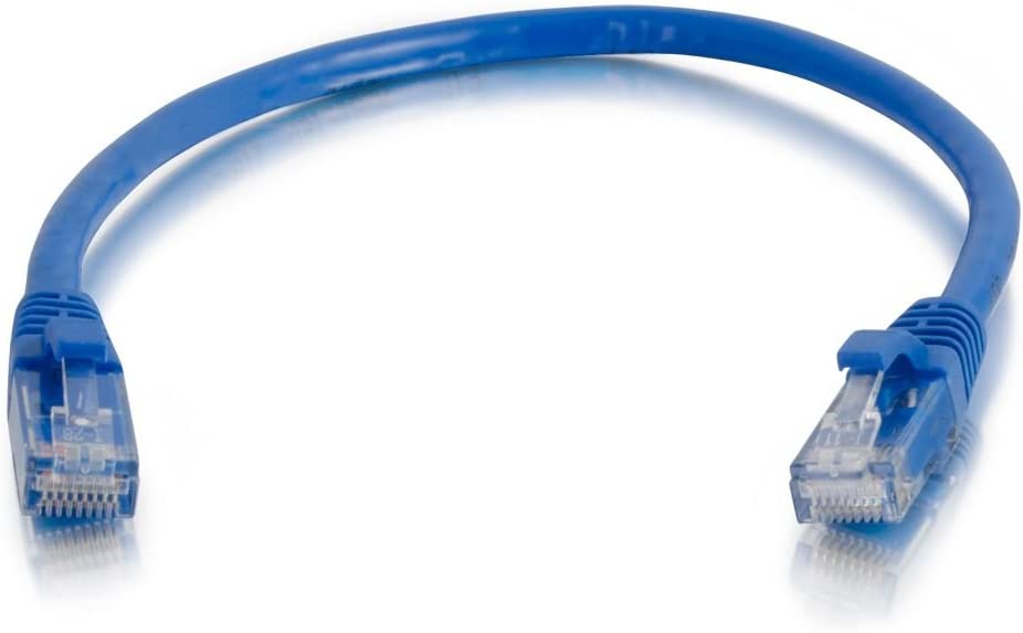 C2g/ cables to go C2G/Cables to Go 00392 Cat5e Snagless Unshielded (UTP) Network Patch Cable, Blue (2 Feet/0.60 Meters)