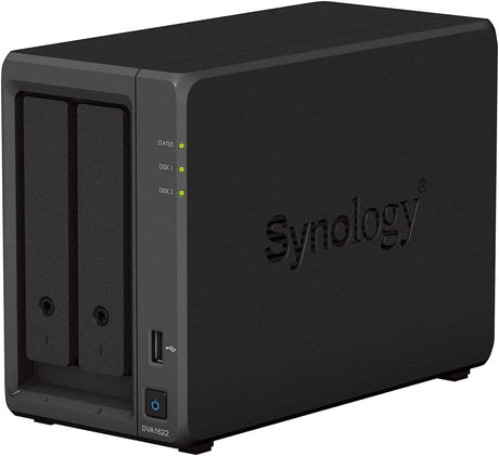 Synology 16 Channel NVR Deep Learning Video Analytics DVA1622 with HDMI Video Output