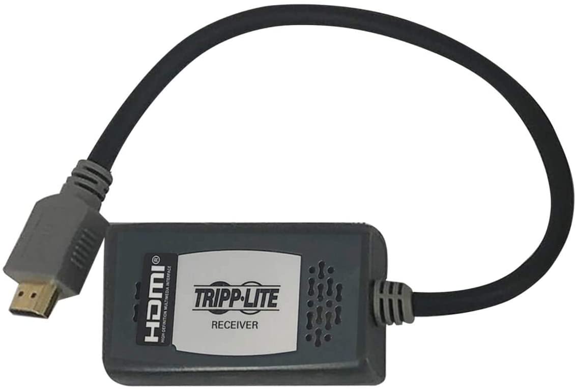 Tripp Lite HDMI Over Cat6 Extender Kit Pigtail Receiver 4K60Hz HDR PoC TAA (B127A-1A1-BHPH)