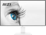 MSI Pro MP273W, 27", 1920 x 1080 (FHD), IPS, 75Hz, TUV Certified Eyesight Protection, 5ms, HDMI, 1 (v1.2a), Tilt 27" MP273W 27" (FHD) IPS TUV Certified 5ms