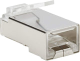 Tripp Lite Ca6 RJ45 Pass-Through FTP Modular Plug 50 Pack (N232-050-FTP)