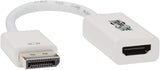 Tripp Lite DisplayPort 1.2 to HDMI 2.0 Active Video Adapter Converter M/F UHD 4K x 2K @ 60Hz 6 in. 6" (P136-06N-H2V2)