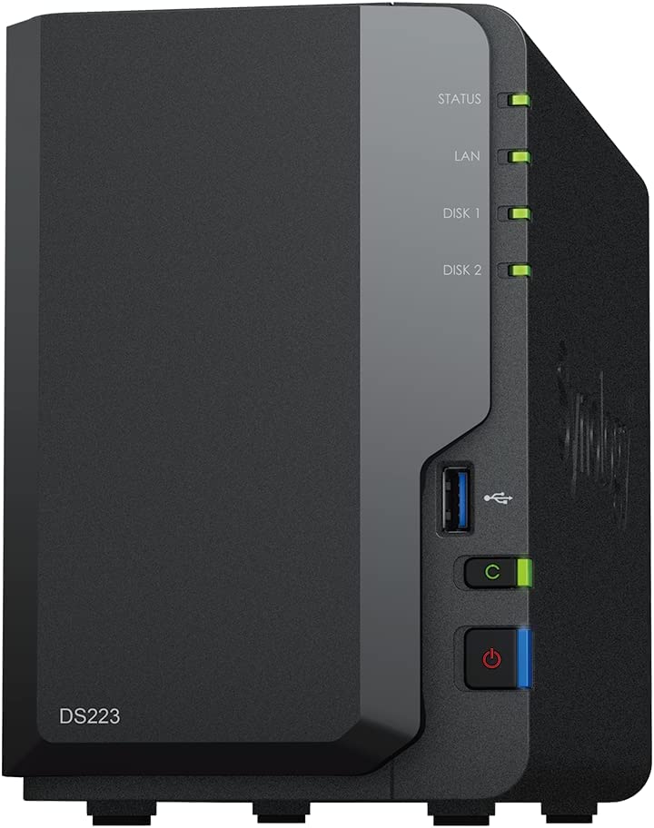 Synology 2-Bay NAS DS223 (Diskless) – Dealtargets.com