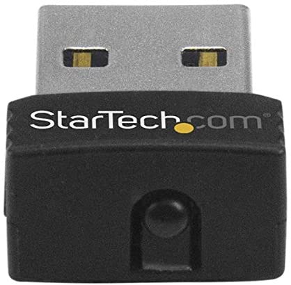 StarTech.com USB 150Mbps Mini Wireless N Network Adapter - 802.11n/g 1T1R Wi-Fi Adapter (USB150WN1X1)