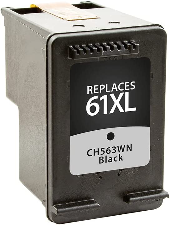 Clover imaging group Clover Remanufactured Ink Cartridge Replacement for HP CH563WN (HP 61XL) | Black | High Yield
