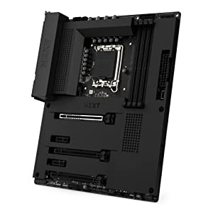 NZXT N7 Z790 Motherboard - N7-Z79XT-B1 - Intel Z790 chipset (Supports 12th &amp;13th Gen CPUs) - ATX Gaming Motherboard - Integrated I/O Shield - WiFi 6E connectivity - Bluetooth - Black