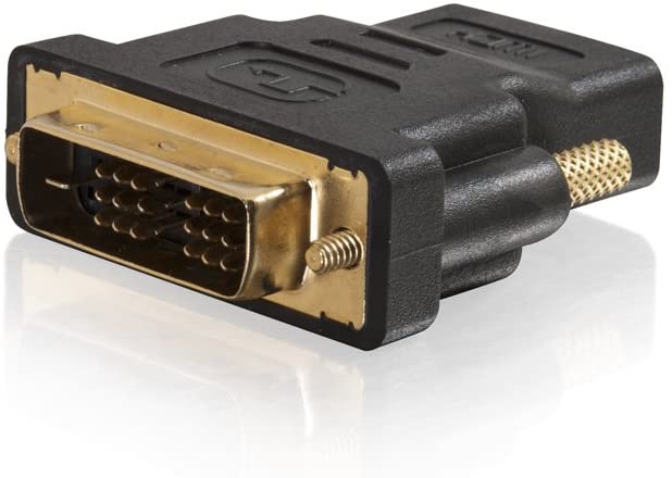 C2g/ cables to go C2G 40746 Velocity DVI-D Male to HDMI Female Inline Adapter, Black DVI Male to HDMI Female