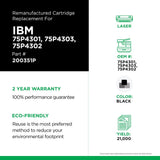 Clover imaging group Clover Remanufactured Toner Cartridge Replacement for IBM 1332/1352/1372 | Black | High Yield