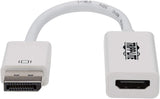 Tripp Lite DisplayPort 1.2 to HDMI 2.0 Active Video Adapter Converter M/F UHD 4K x 2K @ 60Hz 6 in. 6" (P136-06N-H2V2)