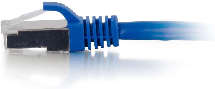 C2g/ cables to go C2G 00791 Cat6 Cable - Snagless Shielded Ethernet Network Patch Cable, Blue (1 Foot, 0.30 Meters) 1 Foot Blue