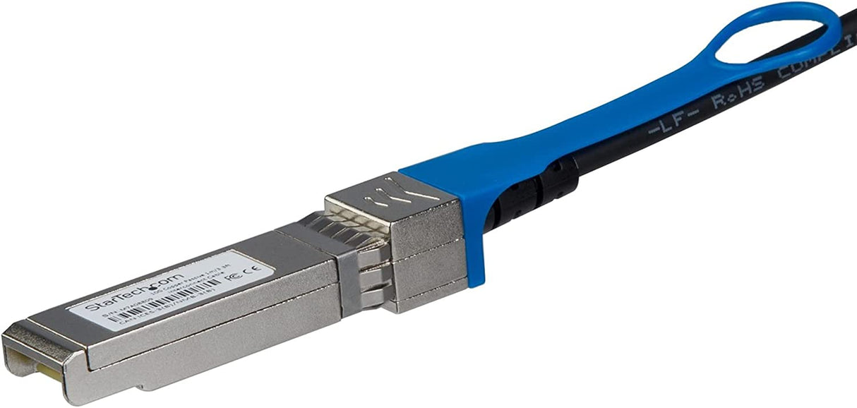 StarTech.com StarTech.com HPE JD097C Compatible 3m 10G SFP+ to SFP+ Direct Attach Cable Twinax-10GbE SFP+ Copper DAC 10 Gbps Low Power Passive Mini GBIC/Transceiver DAC Firepower A5500 (JD097CST) JD097C | 3 m (9.8 ft.)