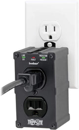 Tripp Lite Isobar Surge Protector Power Strip, Lifetime Limited Warranty Black Black Power Strip
