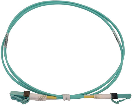 Tripp Lite Switchable Fiber Cable, 400G Duplex Multimode 50/125 OM4 (LC Duplex-PC/LC Duplex-PC), Round LSZH Jacket, Aqua, 1 Meter / 3.3 Feet, Lifetime Limited Manufacturer's Warranty (N820X-01M-OM4) 3.3 ft / 1M