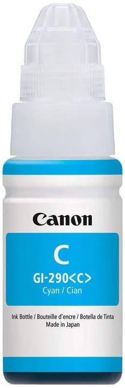 Canon GI-290 Cyan Ink-Tank Compatible to G4200, G3200, G2200, G1200, G4210, 1 Size (1596C001)