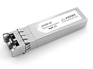 Axiom memory solution Axiom Memory - J9150D-AX - Aruba SFP+ Module - for Optical Network, Data Networking 1 LC 10Gbase-SR Network - Optical Fiber Multi-Mode - 10 Gigabit Ethernet - 10Gbase-SR