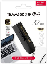 Team 365 Team Group 32GB C186 USB 3.1 Flash Drive Model TC186332GB01