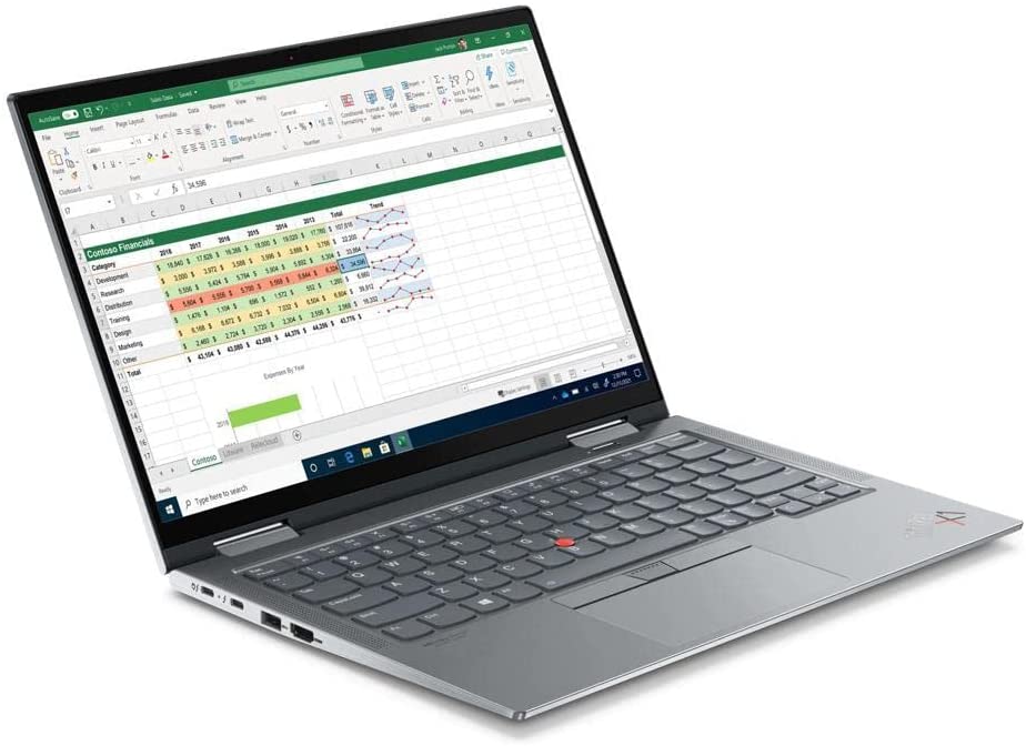 Lenovo ThinkPad X1 Yoga Gen 6 20XY002WUS 14" Touchscreen 2 in 1 Notebook - WUXGA - 1920 x 1200 - Intel EVO Core i5 i5-1135G7 Quad-core (4 Core) 2.40 GHz - 8 GB RAM - 256 GB SSD - Storm Gray - Win